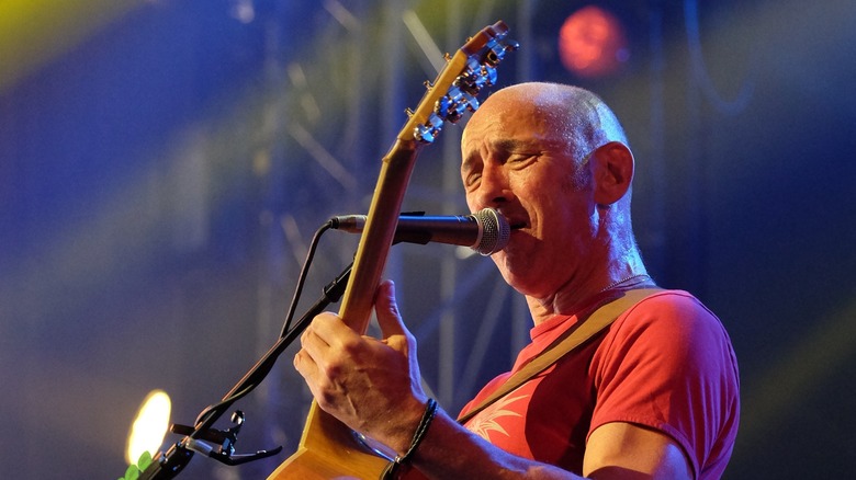 Pete Townshend performing onstage