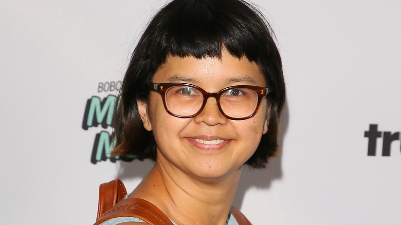 charlene yi glasses backpack