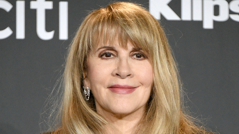 Stevie Nicks smiling