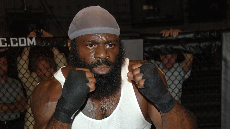 Kimbo Slice fists up