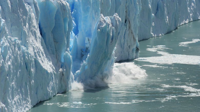 climate change iceberg
