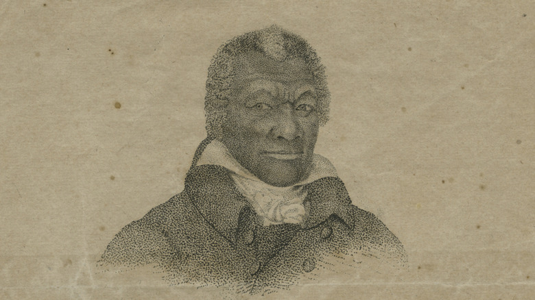 acsimile of the Marquis de Lafayette's original certificate commending James Armistead Lafayette