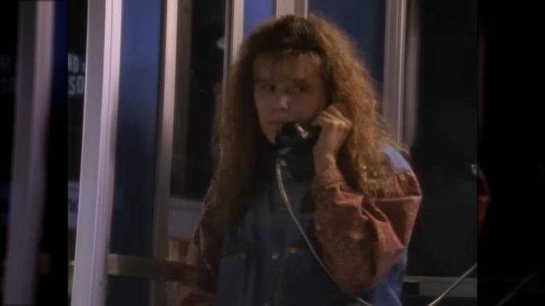 Screenshot of actor portraying Angela Hammond, "Unsolved Mysteries"