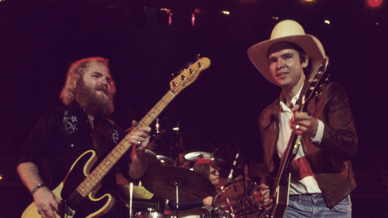 ZZ Top performing live in the 70s