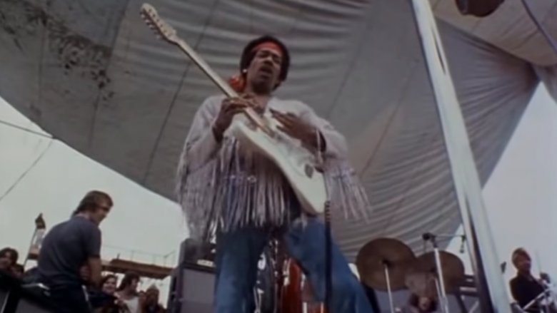 Jimmy Hendrix at Woodstock
