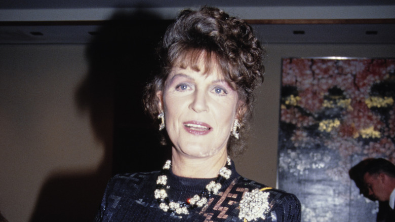 majel barrett in evening dress, 1995