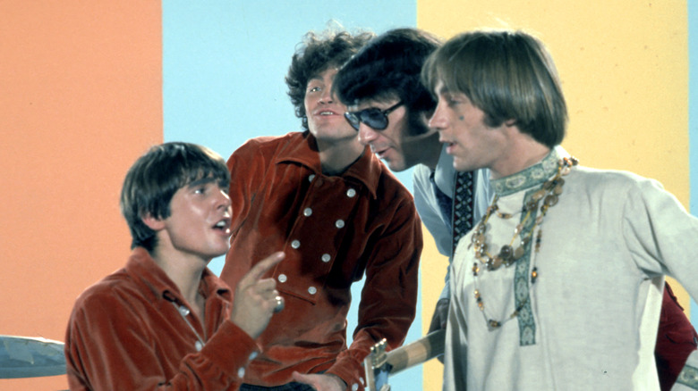 The Monkees filming Daydream Believer video