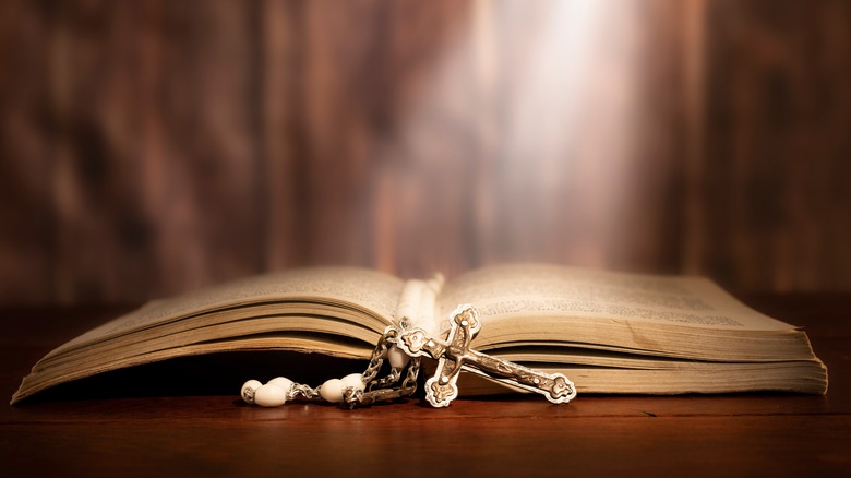 book with cross