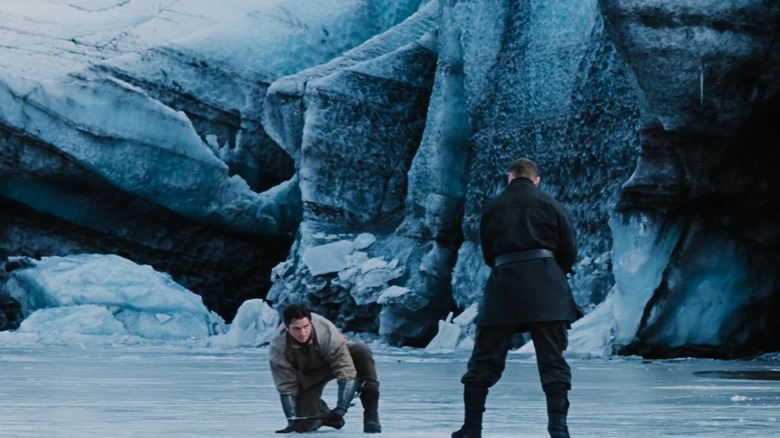 Bruce Wayne fighting Henri Ducard