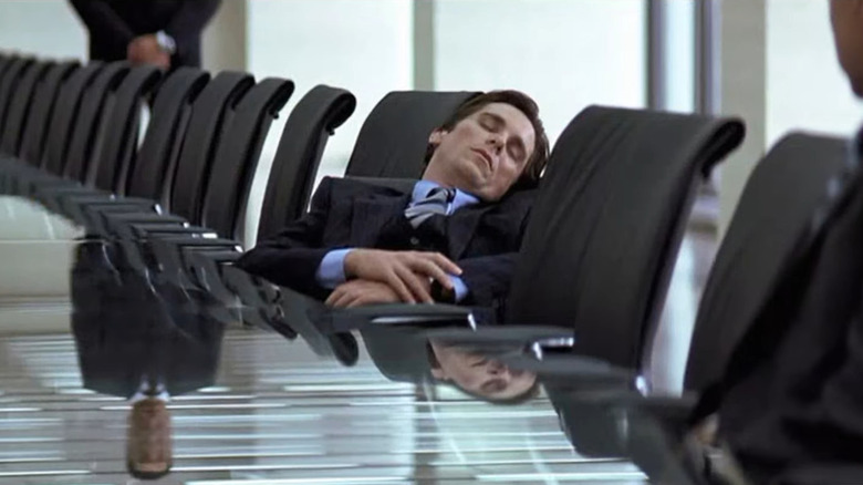 Bruce Wayne sleeping