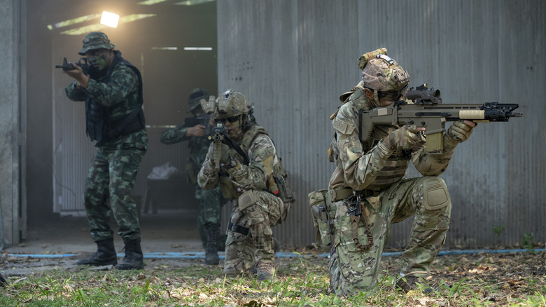 special forces operators training