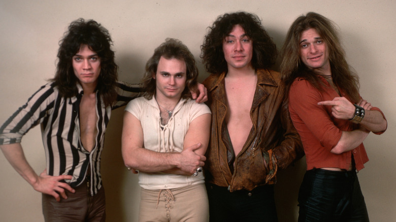 Van Halen in late '70s publicity photo