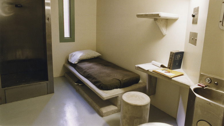 Inside a cell at ADX Florence prison