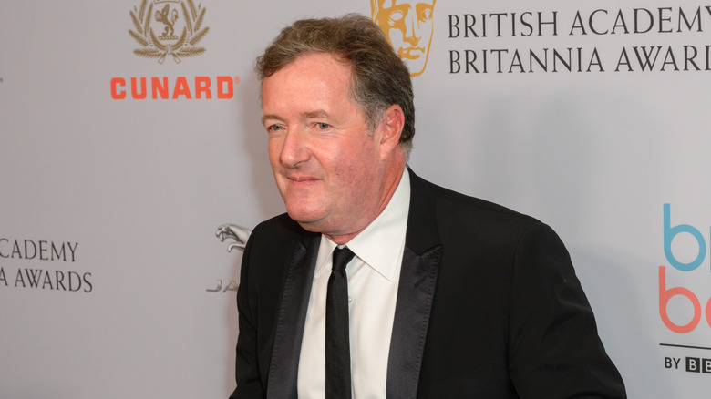 Piers Morgan in black dinner jacket
