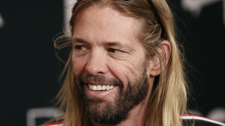 Taylor Hawkins smiling