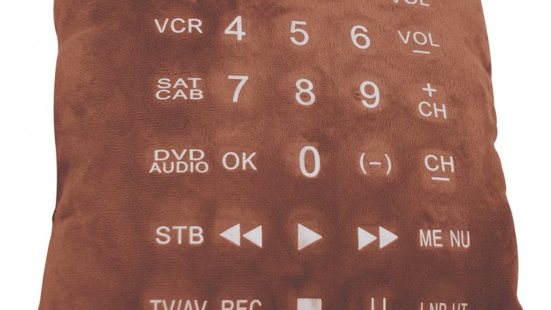 The remote control pillow