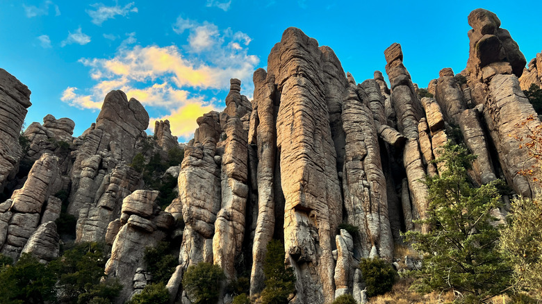 Rock formations in Chiricahua National Monument, Arizona.