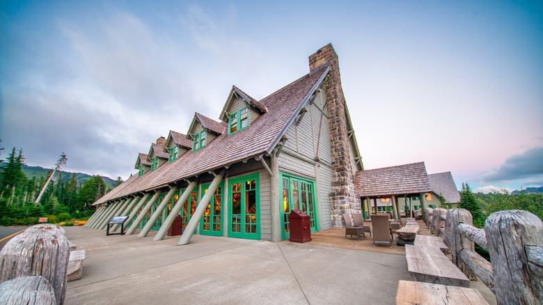 Exterior of Paradise Inn, Mount Rainier National Park