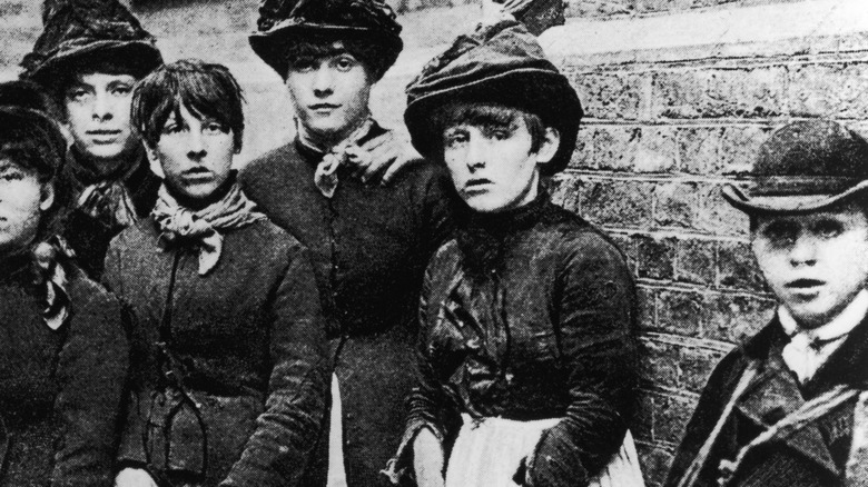 Workers at the Bryant and May match factory in London