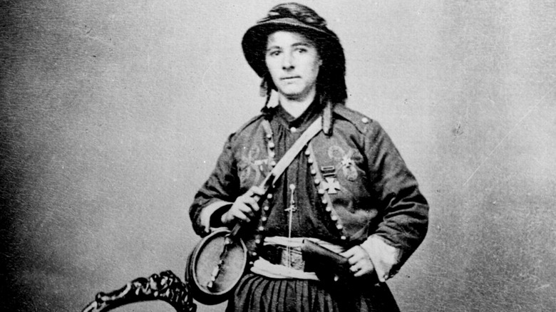 A photo of vivandiére Marie Tepe