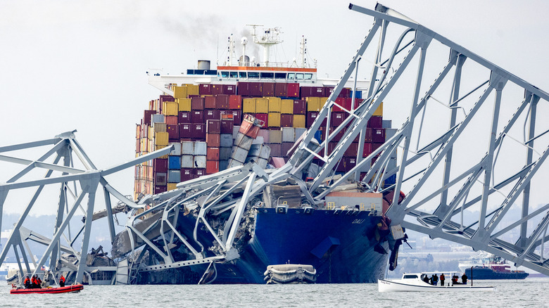 Francis Scott Key Bridge collapse cargo ship