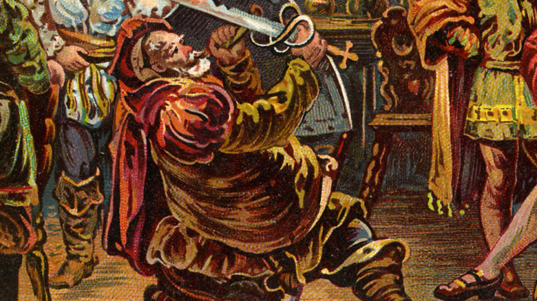 tavern sword man