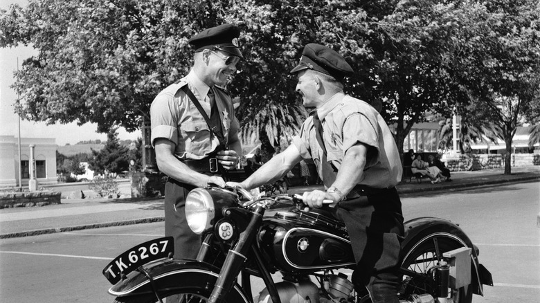 South African police