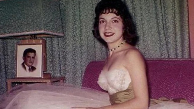 Irene Garza in formal gown