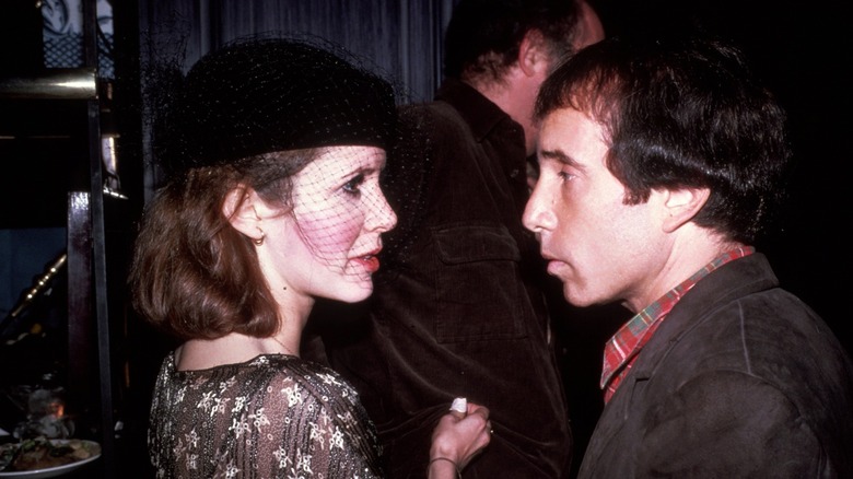 Carrie Fisher, Paul Simon 1983