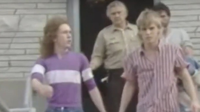 Pete Roland Ronald Clements handcuffs