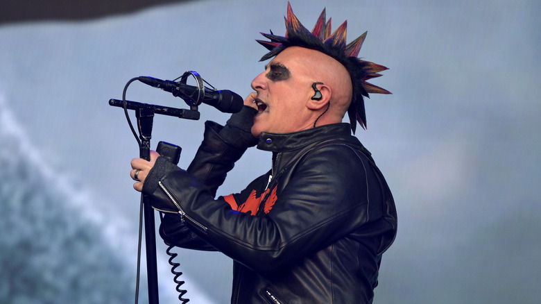 Maynard James Keenan of Tool singing on stage