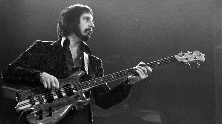 John Entwistle playing bass with The Who