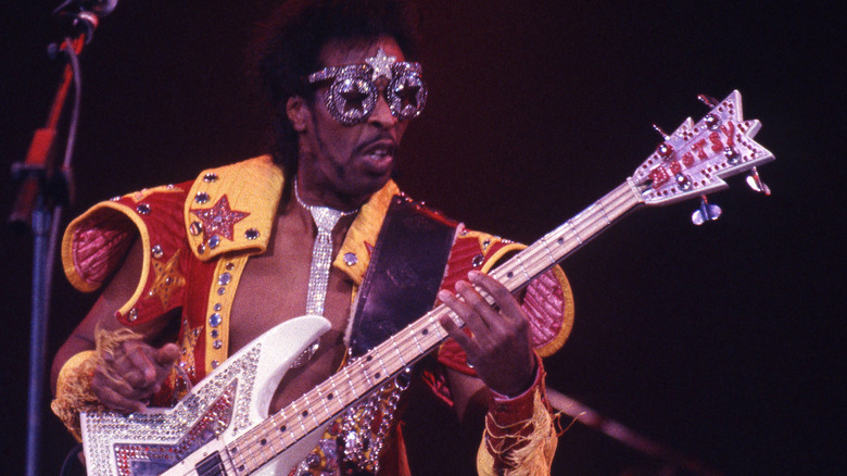 George Clinton performs live