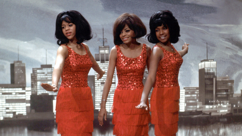 The Supremes perform in London, 1965.