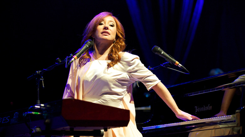 Tori Amos performing live