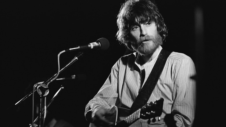 J.D. Souther singing onstage