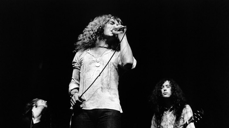 Led Zeppelin performs in 1970