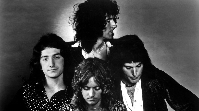 British band Queen in 1975