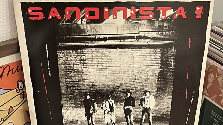 A photo of the album Sandinista! by the Clash.