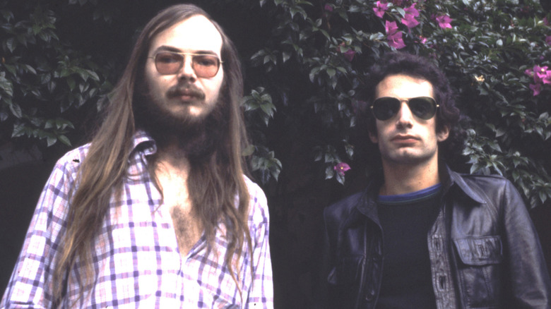 Steely Dan posing for publicity photo
