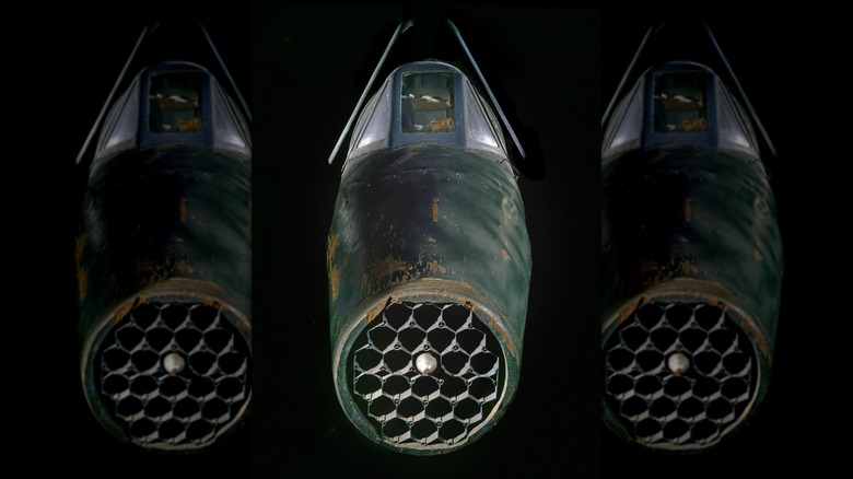 A rusted Bachem Ba 349 Natter