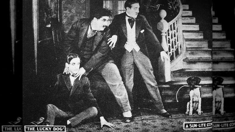 Promotional still from The Lucky Dog