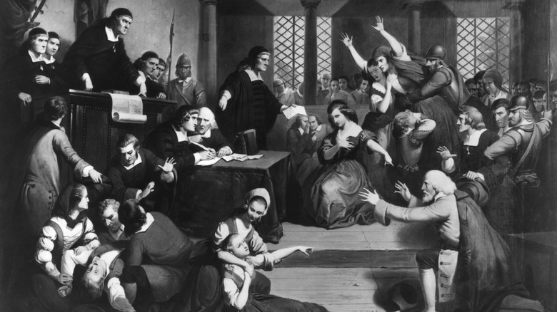 The Trial of George Jacob painting