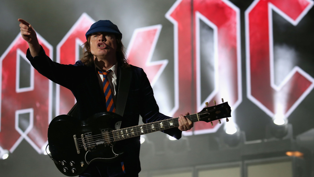 Angus Young of AC/DC