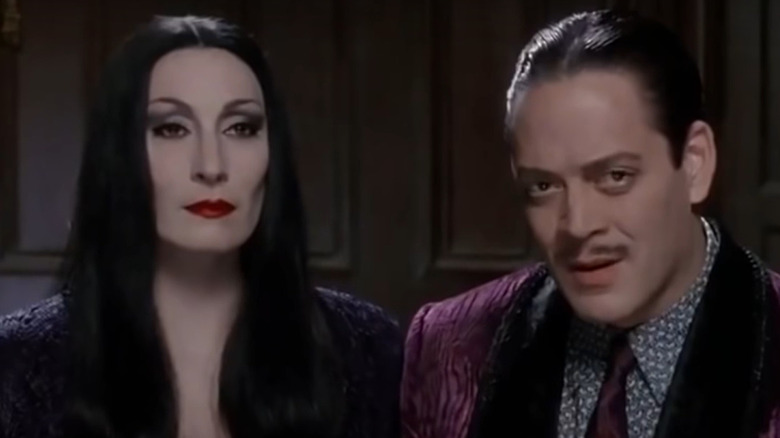 Morticia and Gomez Addams