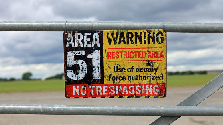 Area 51 sign