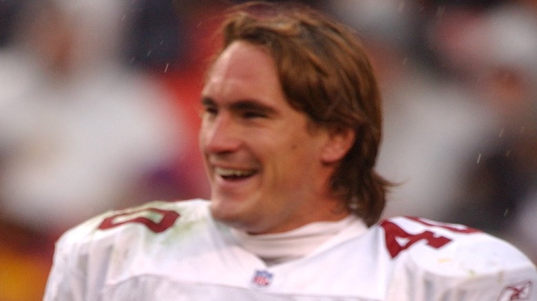 Pat Tillman playing for the Phoenix Cardinals