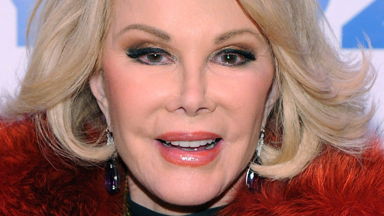 Joan Rivers smiling 