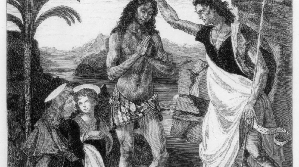 print of The Baptism of Christ 
