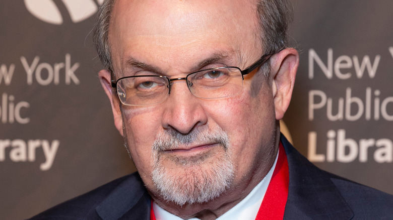 Novelist Salman Rushdie 